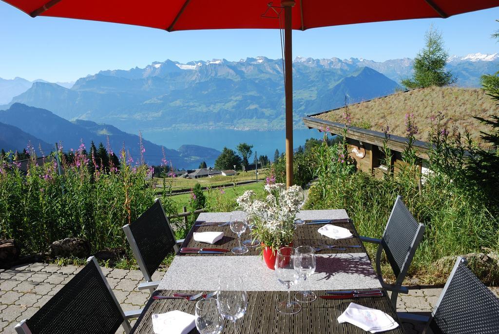 Kraeuterhotel Edelweiss Rigi Kaltbad Exterior foto